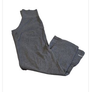 Russell Athletic Women’s Gray Yoga Jogging Pants Flared Cotton Stretch Sz Large